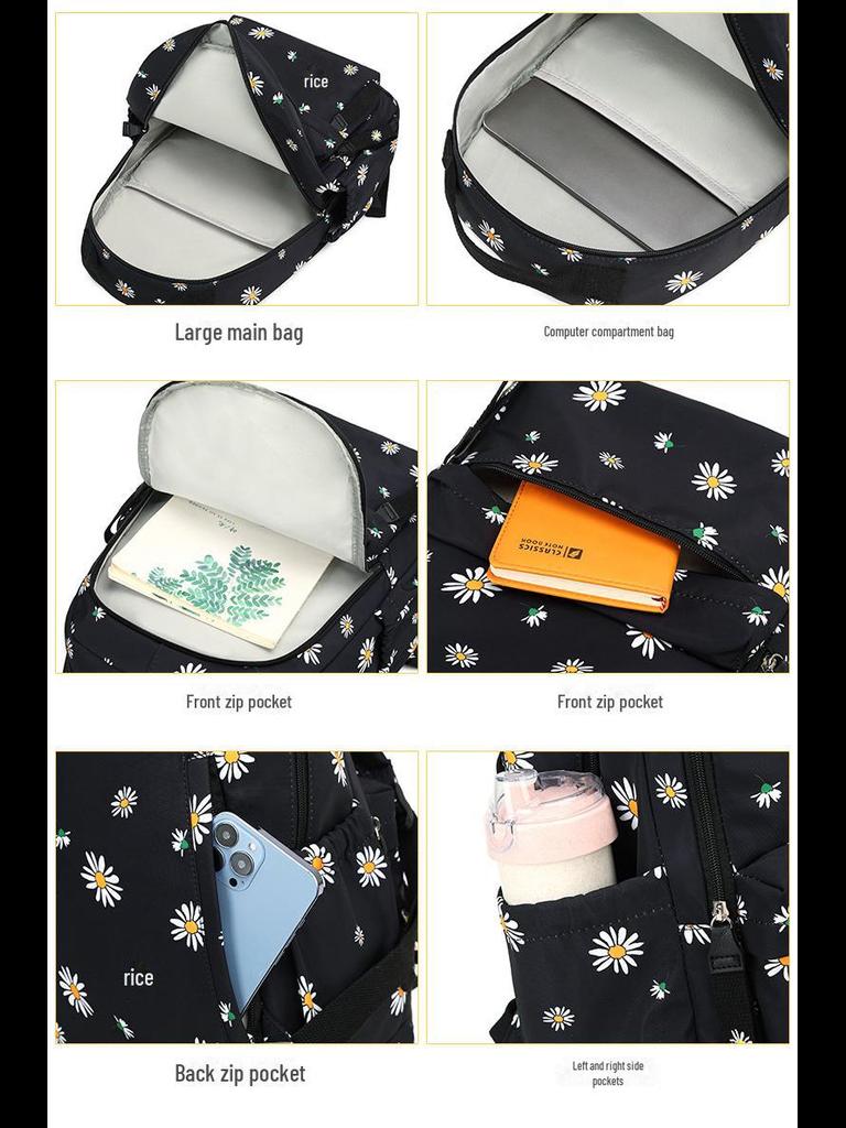 2024 Lightweight Large-Capacity Backpack for Junior/Senior High School Girls