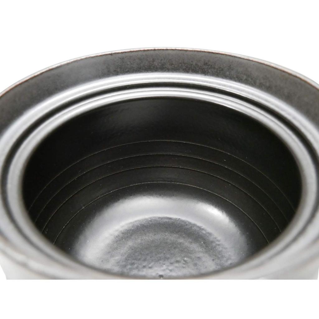 Рисоварка Suzuki Banko Ware, емкость 4 чашки, Черная, 2061-4028, 2300 мл