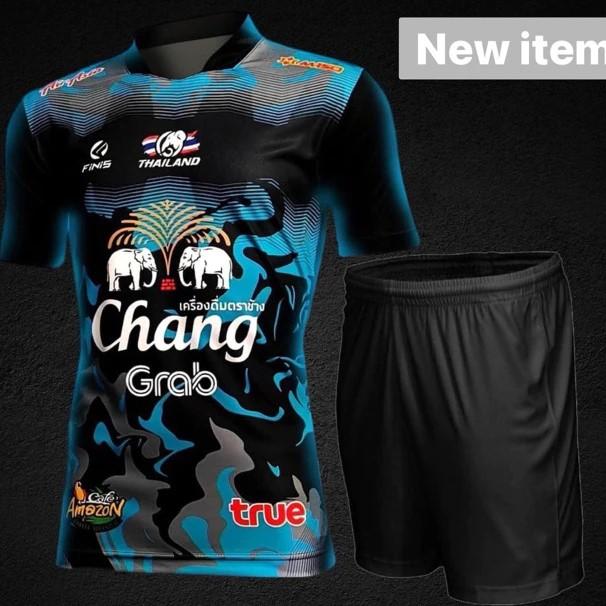 Футбольная форма Таиланда, тренировочная футбольная форма с принтом «Чирлидер», быстросохнущая футболка-поло с коротким рукавом из полиэстера, спортивная форма с логотипом «Слон»