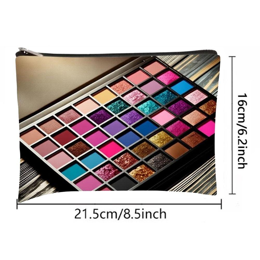 Durable Bohemian Makeup Bag Large Capacity Storage Cosmetic Pouch Soft Portable Storage Bag Women