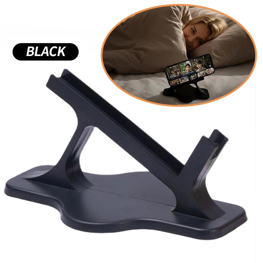 Ergonomic Bed Lazy Phone Stand for Side Lying - Stable Hands-Free Phone Holder Perfect for Bedtime Entertainment