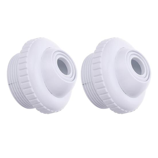 2Pcs Adjustable Pool Jet Nozzles Directional Flow Eyeball Inlet Jet 36893 Inch Thread Durable Plastic SPA