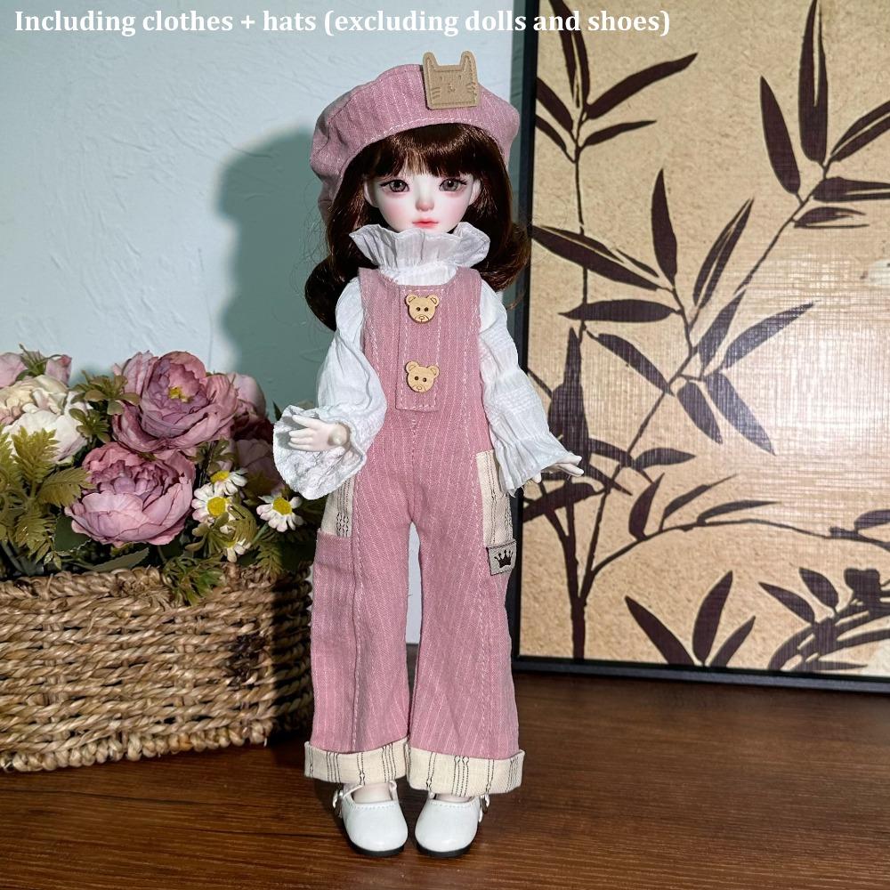 Милый модный 30 см одежда Красивый осенне-зимний стиль 1/6 BJD Набор одежды Свитер Пальто Повседневное платье Подарок для девочки