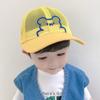 Cartoon Bear Children Baseball Cap Breathable Mesh Baby Beach Hat Panama Cap  For 2-5 Years Old