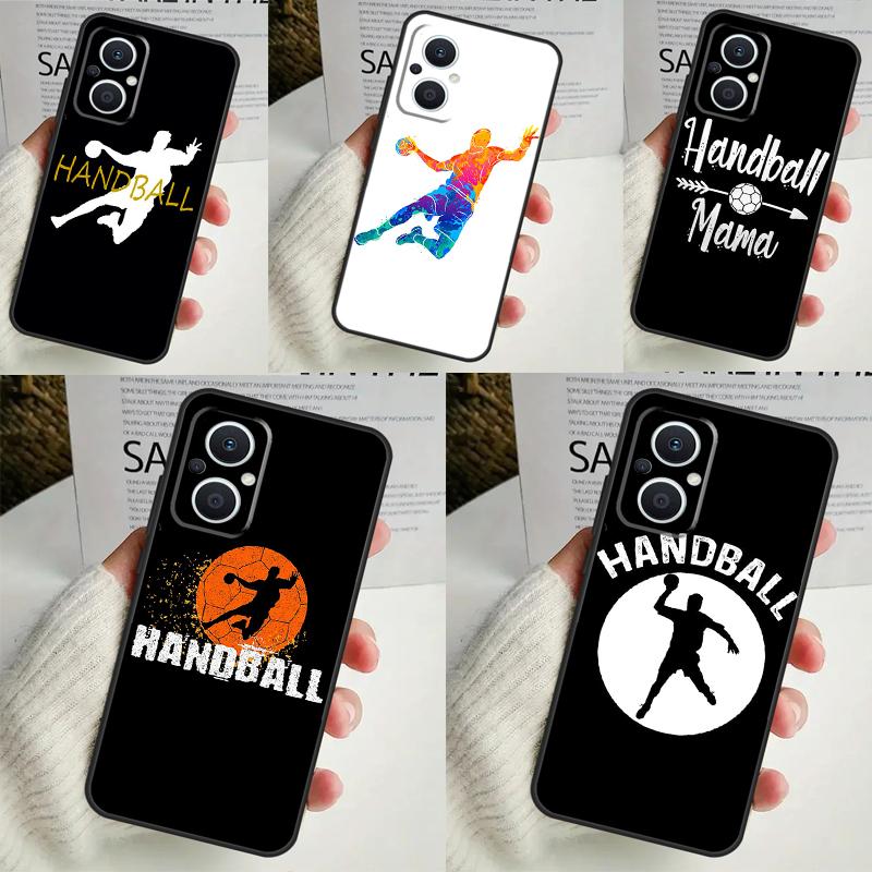 Handball Sport For OPPO Reno 11 F 10 Pro 4Z 5Z 8T 4 5 6 7 8 Lite OPPO Find X3 X6 Pro X2 Neo X5 Lite Case