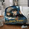 1pc Harry Potter and the Sorcerer's Stone Flannel Blanket Soft Warm Throw for Home, Office, Travel, All-Season Cozy Bedding GiftL1130