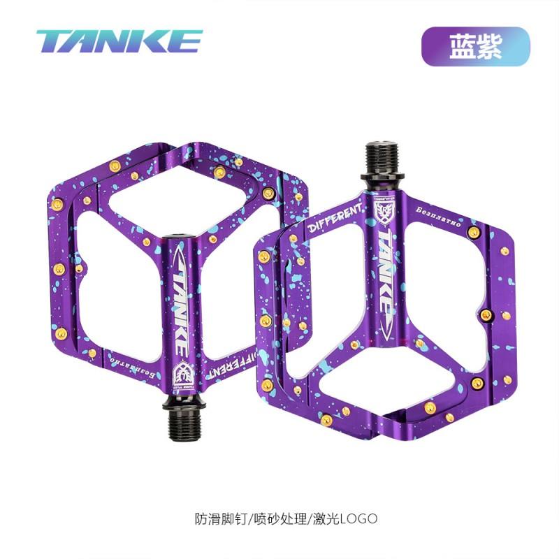 TANKE TP-53 CNC Aluminum Bicycle Pedals With Sealed Cartridge Bearings Mountain Road Bikes