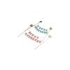 DIY Gold Banner Happy Birthday Bunting Baking Decoration Party Supplies Cake Flags Cake Topper
