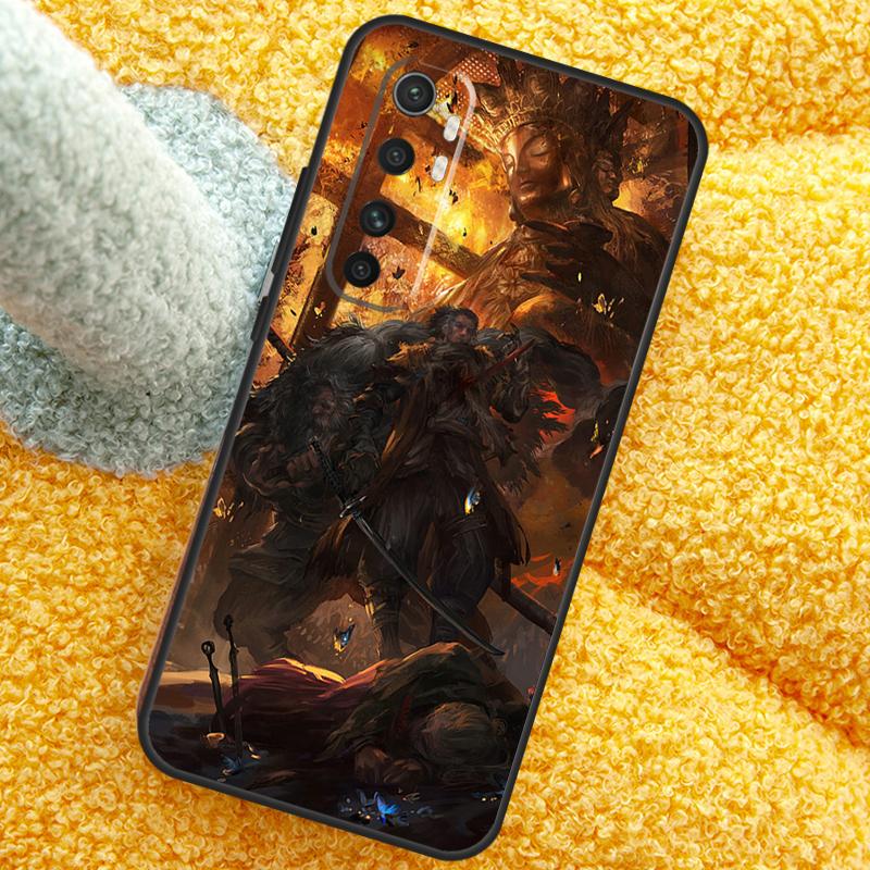Чехол Sekiro Shadows Die Twice для POCO X3 X4 X5 F5 Pro M5s C40 F4 GT F3 Чехол для Xiaomi 12T 11T Pro 12 13 Lite 12X