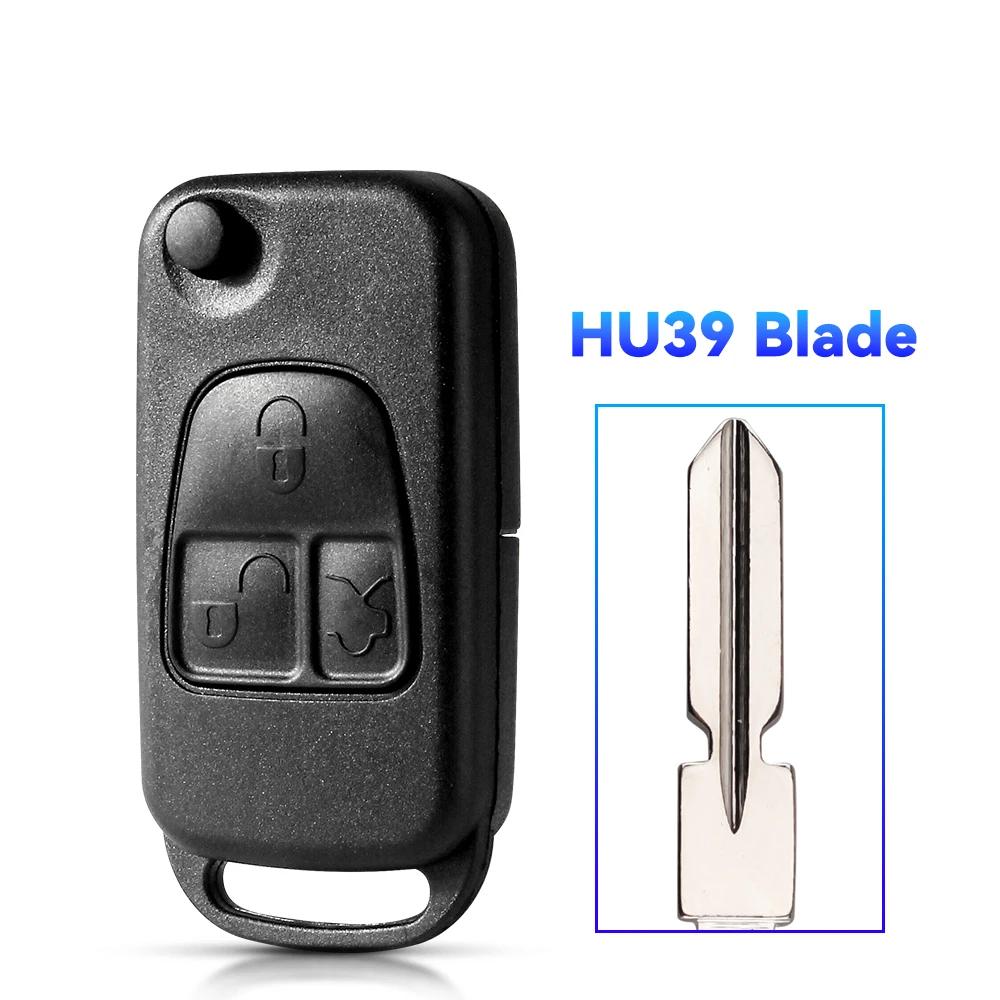 S Folding Replacement Flip Remote Car Key Shell For Mercedes Benz W168 W124 W202 W203 A C E Ml C Cl S Sl Sel Slk E113