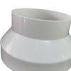 Duct Reducer for Vent System Havc Pipe Connector Air Duct Adapter Pipe Fitting for Home Kitchen Bathroom Apartment Offices