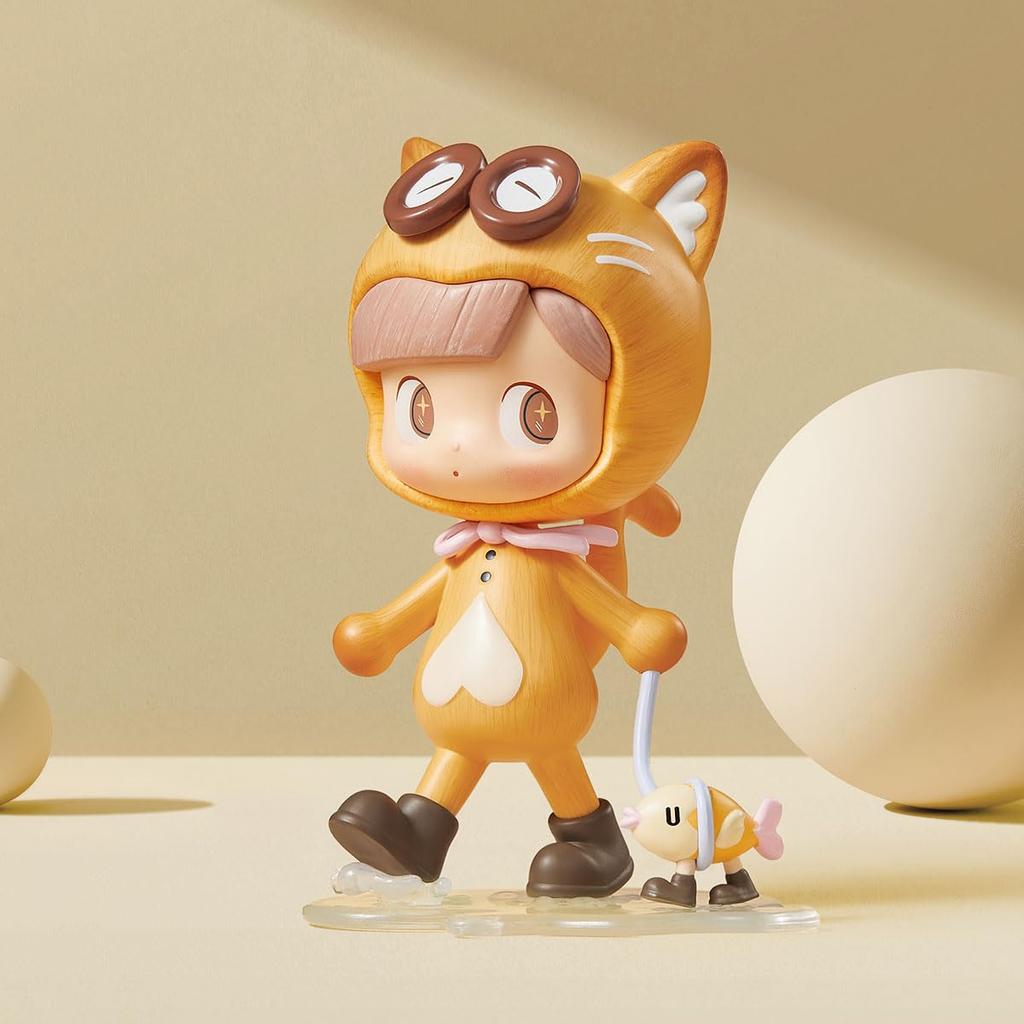 POP MART LiLiOS Daily Getaways Series Box 8 Pop Mart Gacha Gacha Blind Box Фигурка Пластиковая модель Премиум-игрушка ПВХ Мягкий винил Оригинальный персонаж День рождения