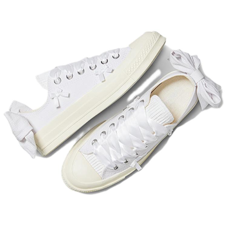 Converse Кеды Chuck 70 Low на шнурках Унисекс Белый Egret A15192C