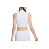 Nike Логотип Slim Fit однотонный топ-майка женские топы белые FV7492-051