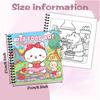 Cute Pet Coloring Book, Teen Coloring Book, Various Patterns, 100g Heavyweight Paper, Stress Relief, Birthday Gift