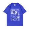Riot Grrrl Kathleen Hanna T Shirt Punk Rock Band Bikini Kill Miami The Ground Print T-shirts Men Women Casual Oversized Tshirt