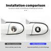 VAN4 For Skoda Car Door Keyhole Sticker Lock Protector Lock Core Decal Accessories octavia a5 a4 mk1 2 fabia superb rapid mk3 yeti