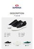 SUPERGA Casual Word Line Board Shoes S3123TW