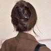 2025 Retro Tortoiseshell Women’s High-End Hair Claw Clip for Half Updo