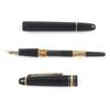Excellent MONTBLANC fountain pen Meisterstck pix 145 classic Black gold 14K mens Used