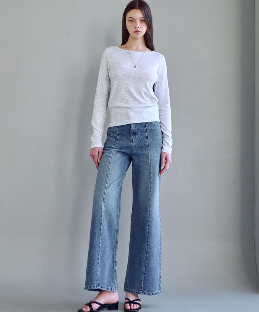 LUSIDA [2Pack] Feel Soft Long Sleeve T-Shirt (Type B)