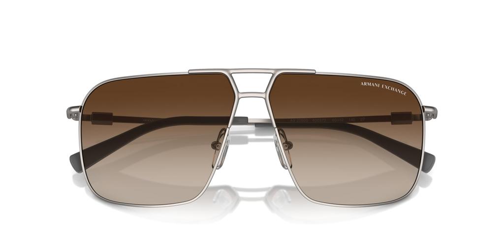 Солнцезащитные очки AX2050S МАТОВЫЙ МЕТАЛЛИЧЕСКИЙ 60 [Armani Exchange] Мужские