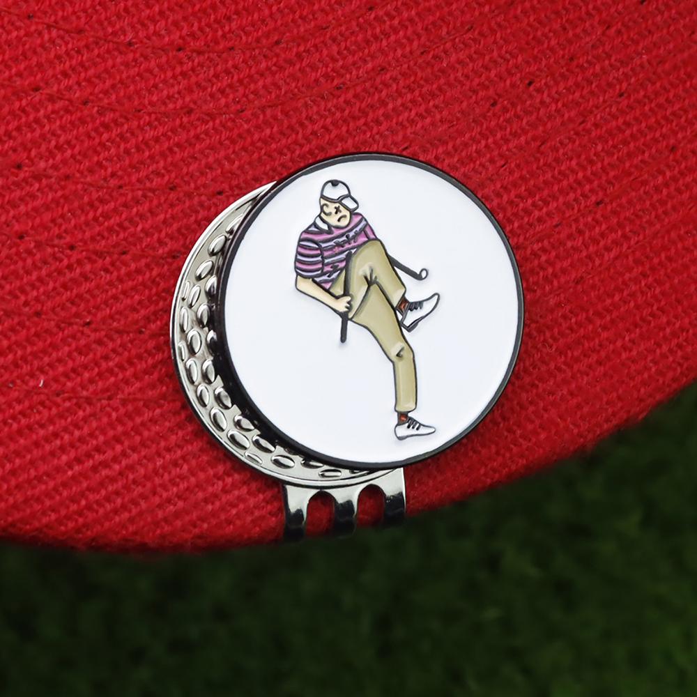 Golf Ball Marker Golf Cap Clips With Magnet Mark Golf Ball Position Removable Metal Gift For Golfers Golf Accessories Supplies 5