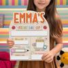 Personalised First & Last Day of School Signs Back To School Photo Props First Day of School Plaque Reusable for Kids To School