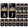 Diamond Crown Letter Phone Case For Xiaomi Redmi Note 11 10 Pro Note 8 Pro 9Pro Note9 9S 10S 9T Redmi 10 9C 9A