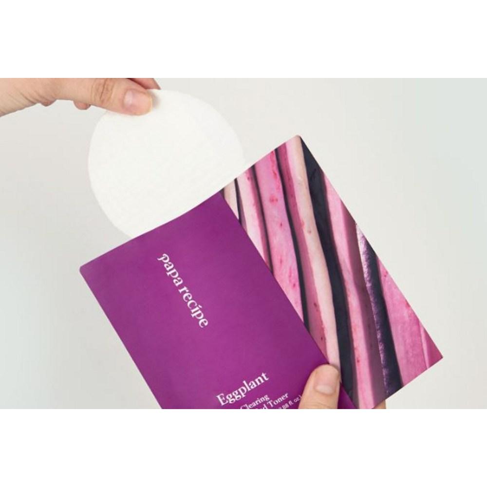 PAPA RECIPE Сменный блок тонера для пилинг-дисков Eggplant Clearing Peeling Pad 35p, 35 шт., 1 шт.