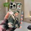 Электролитический цветной аниме чехол для телефона One Piece для Apple 13/14/15 Pro Max