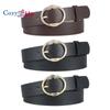 Round Pin Buckle Women's PU Belt Waistband