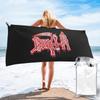 Death Band Rock Band Metal Music Пляжное полотенце Мягкая микрофибра Быстросохнущее Впитывающее Быстрые полотенца для ванны