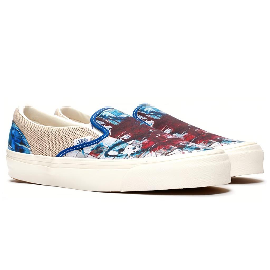 Слипоны Ralph Steadman x Слипоны Og Classic Vans Lx 'Шахматная доска с брызгами' VN0A45JKVQN