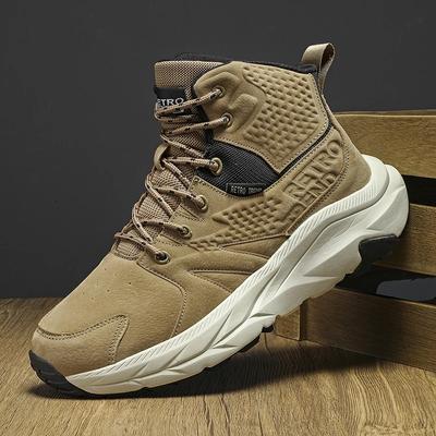 Высококачественные повседневные спортивные мужские походные ботинки туристические кроссовки для походов горные ботинки для скалолазания модные рабочие ботинки для отдыха на открытом воздухе