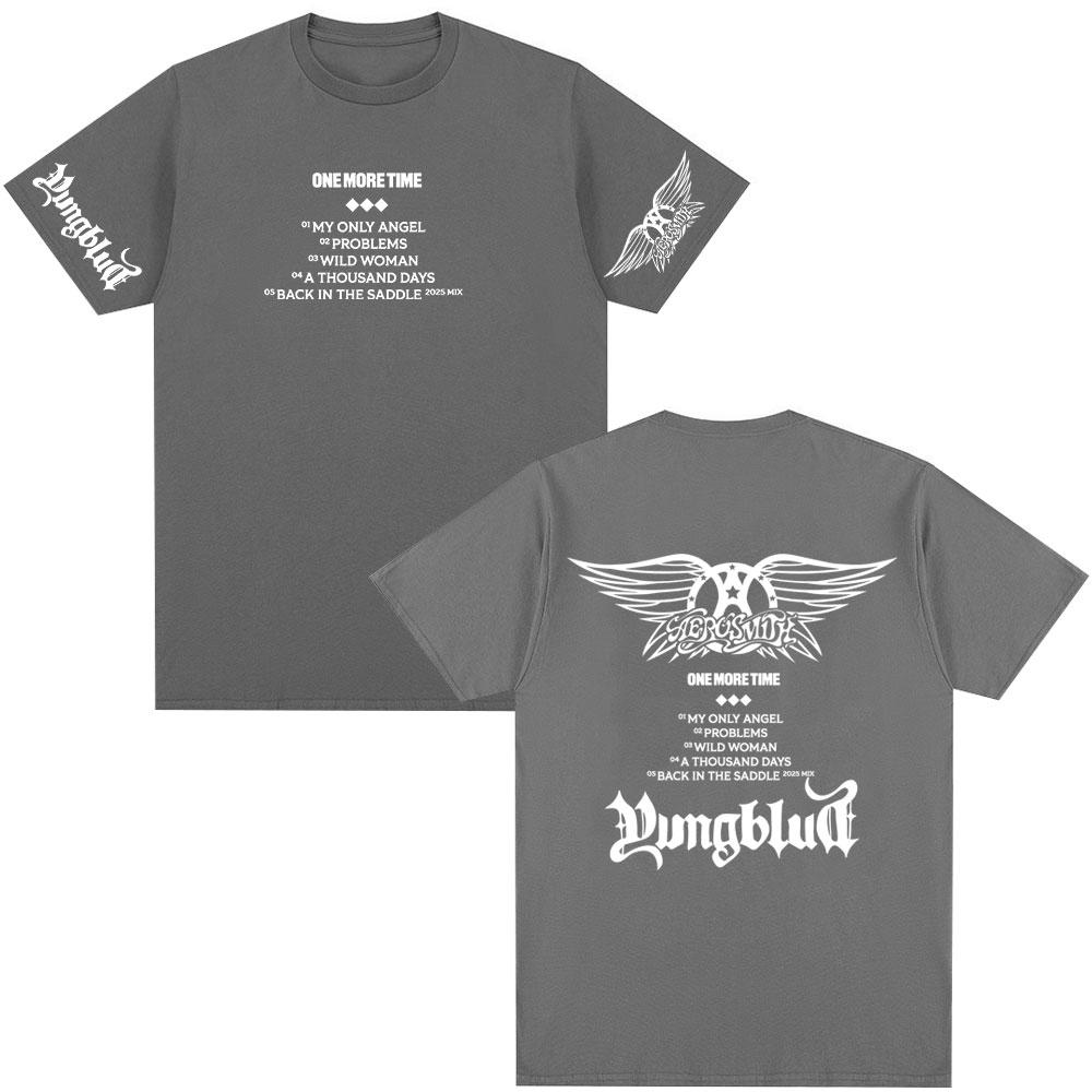 Yungblud One More Time Album Tshirts Men Women Clothing Fashion Hip Hop Short Sleeves T Shirts Cotton Summer Tshirt Streetwear