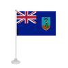 Drapeau - Montserrat - Mini Drapeau Ventouse - 14 X 21 Cm - Polyester - Extérieur