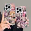Чехол для телефона Чиаки Нанами D-Danganronpa 2 Для iPhone 16,15,14,13,12,11,Pro,Max,Plus,Mini,XS,SE Противоударный Серый Матовый Жесткий Бампер
