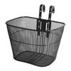 Detachable Front Bike Basket,Metal Wire Basket,with Hooks Adjustable Fitting for Outdoor