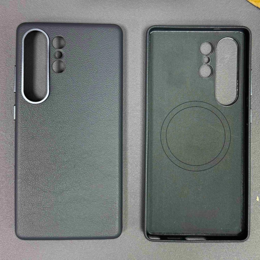 Высококачественный Ударопрочный Кожаный Чехол Для Телефона Для Samsung Galaxy S25 Ultra Невидимый Сильный Магнитный Зарядный Защитный Чехол Fundas
