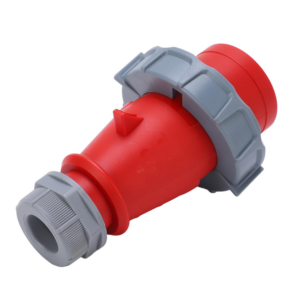 Industrial Connector IP67 16A 5Pin 3P+N+E High Power Hook Up Plug for Ports Chemical Subways