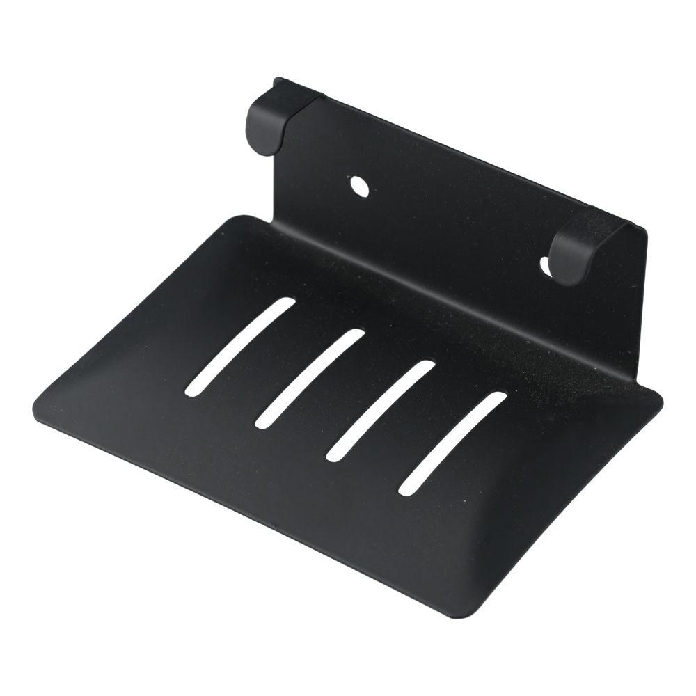 Silver/Black Bathroom Soap Holder Stainless Steel Stainless Steel Soap Dish  Kitchen