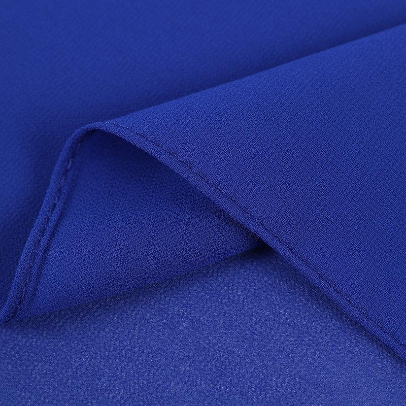 Women's Solid Color Pearl Chiffon Bubble Scarf, Long Silk Headscarf, 70x180cm, Middle Eastern Style