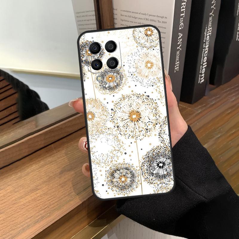 Чехол с изображением одуванчика для Samsung Galaxy M32 M52 M12 M22 M13 M23 M33 M53 M14 M34 M54 M31 M51 M20 M31s M30s