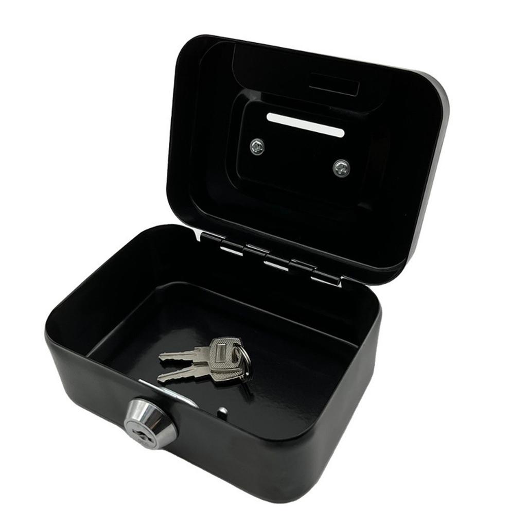 Детская касса с замком, креативная прочная копилка-органайзер, жестяная банка для денег, подарки детям на день рождения, Новый год