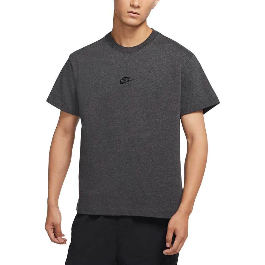 Nike Базовая спортивная футболка для мужчин, серая DN5241-254