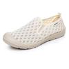 Туфли женские весна 2025 новые повседневные одинарные туфли удобные ленивые с круглым носком сетчатые дышащие и износостойкие женские туфли