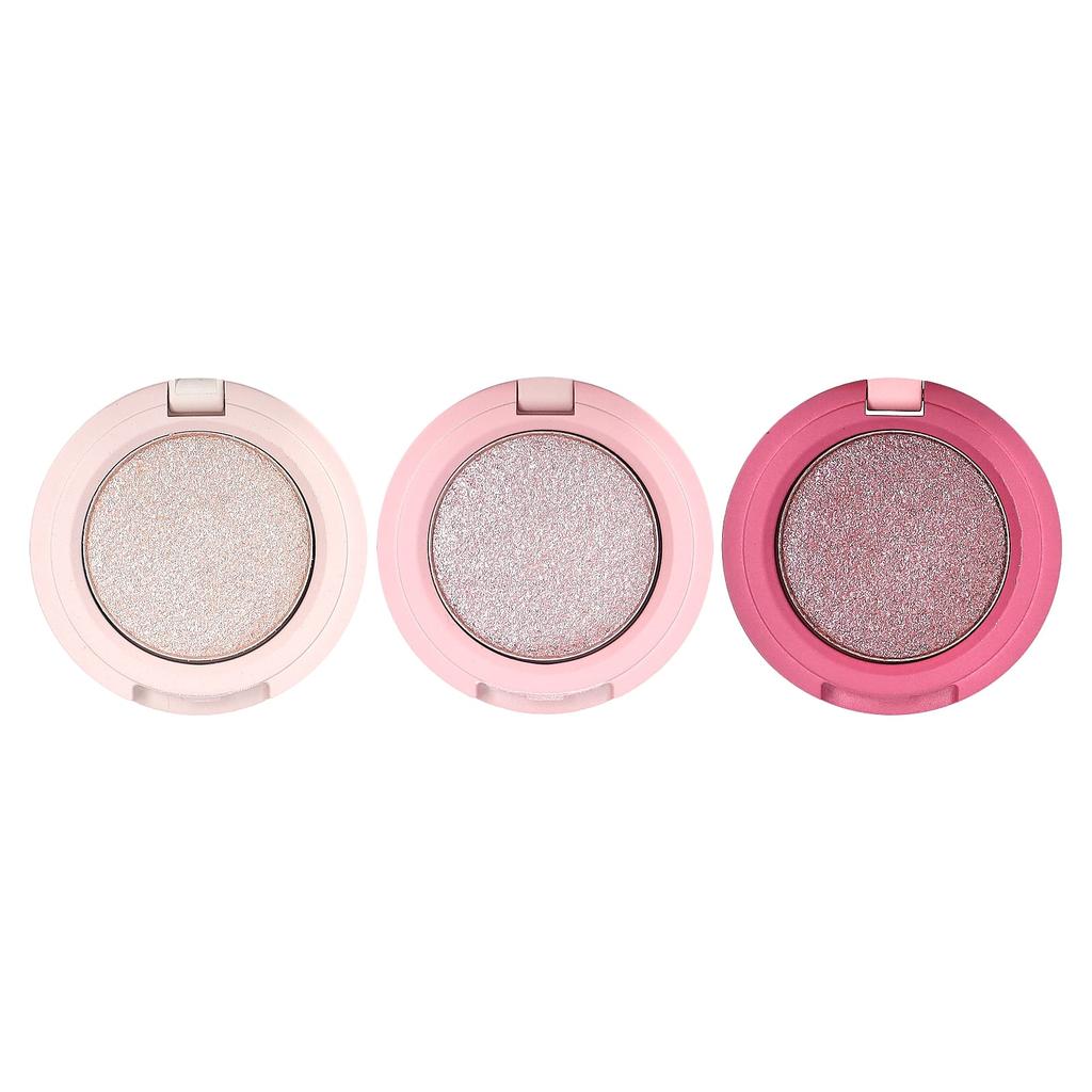 Kaja, Beauty Bento, трио теней для век Bouncy Shimmer, оттенок 01 Rosewater, 3 г (0,10 унции)