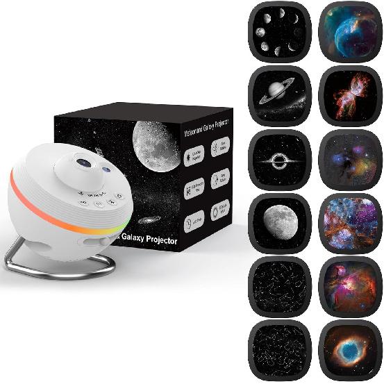 Galaxy Projector, Plug and Play HD Star Projector Planetarium