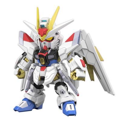 SD Gundam Cross Silhouette SDCS Mobile Suit Gundam SEED FREEDOM Mighty Strike Freedom Gundam Цветная пластиковая модель